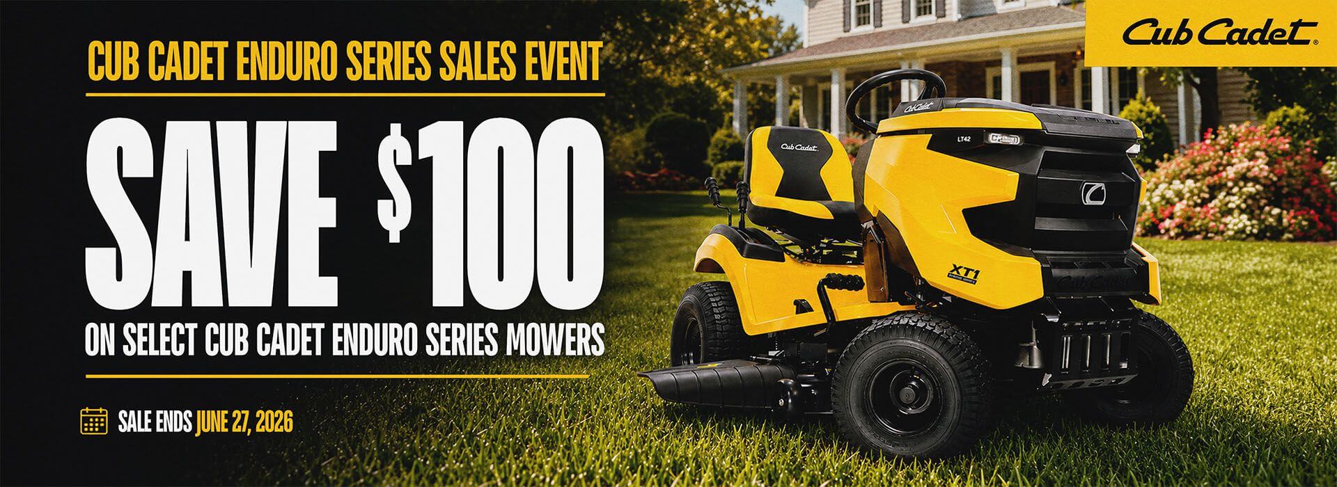 CubCadet - EnduroSeriesSalesEvent